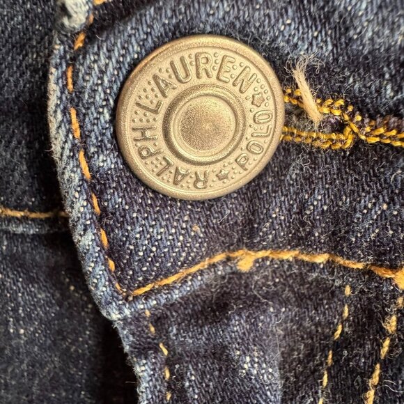 Polo Ralph Lauren Boys The Sullivan Slim Dark Wash Denim Jeans Size 18 - Picture 4 of 10